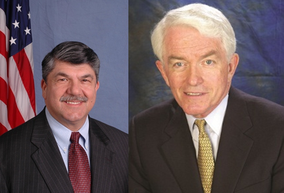 Richard Trumka, AFL-CIO (left) and Thomas J. Donahue, U.S. Chamber of Commerce have joined forces on immigration reform.