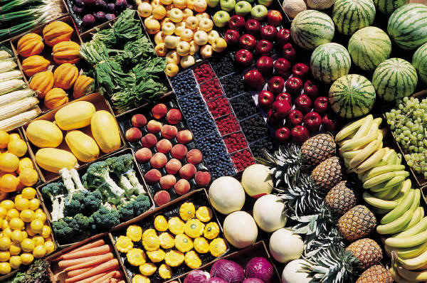 fruits and veggies