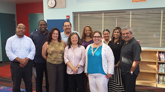 MAAC Community Charter School’s Education Advisory Committee gathered in October to create goals for the year. 
