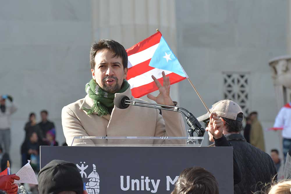 Lin-Manuel Miranda | Unity March for Puerto Rico