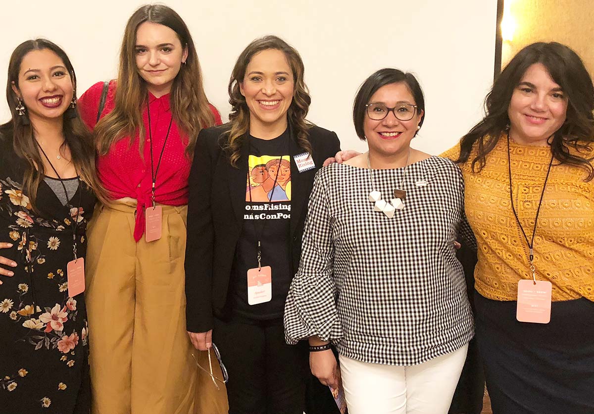 Zandra Baermann (second from right), UnidosUS Senior Vice President of Marketing and Communications, joined a panel at the We All Grow Summit.