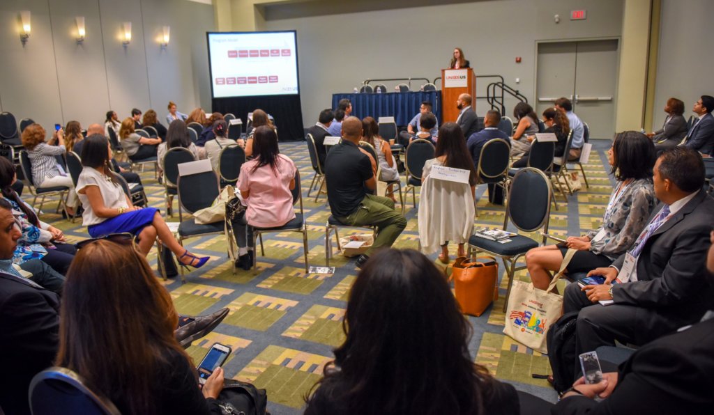 Advocates attend a workforce development workshop held at the 2018 UnidosUS Annual Conference.