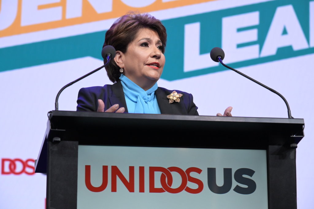 janet murguia national affiliate luncheon remarks 2019 | 2019 UnidosUS Annual Conference | UnidosUS President and CEO Janet Murguía delivers her President's Address on August 3 at the 2019 UnidosUS Annual Conference in San Diego, California.