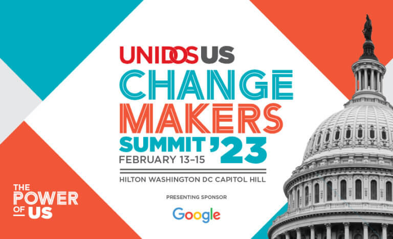 2023 UnidosUS Changemakers Summit Events Page Banner