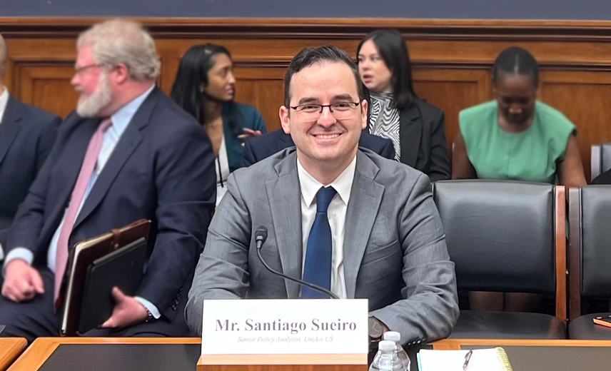 Santiago Sueiro at a Testimony before the Subcommittee on Financial Institutions and Monetary Policy on March 7, 2024.