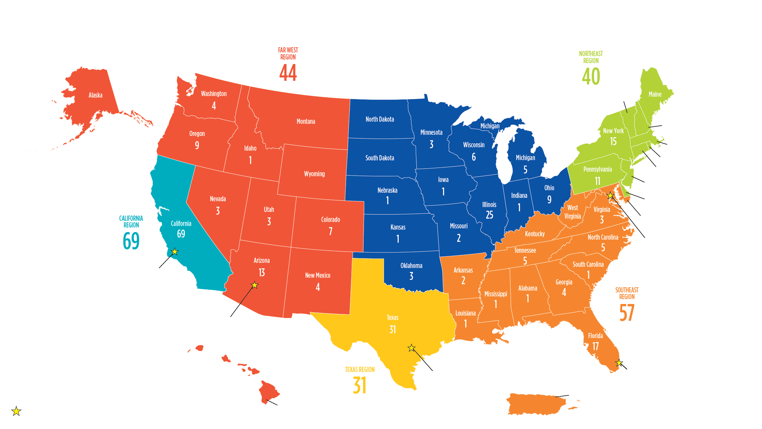 2024 UnidosUS Affiliate Map (March)