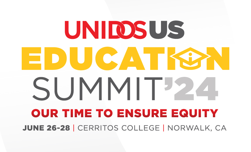 2024 UnidosUS Education Summit Brand with dates and location