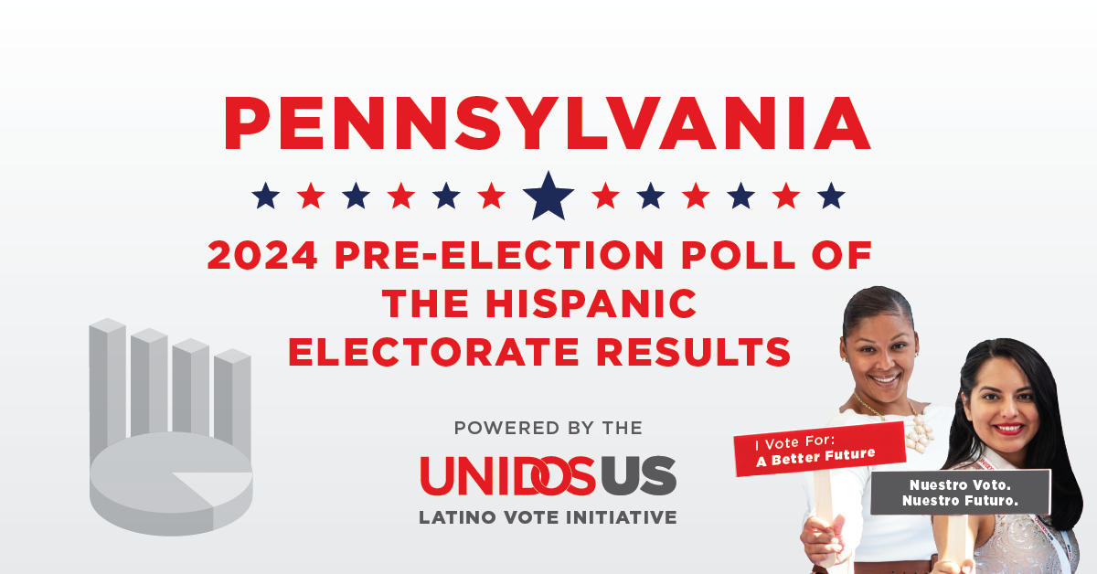 UnidosUS Voter Poll Pocketbook Issues Still Top Pennsylvania Latino