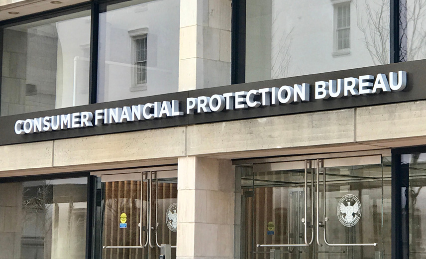 Image of the Consumer Financial Protection Bureau's Headquarters in Washington, DC.