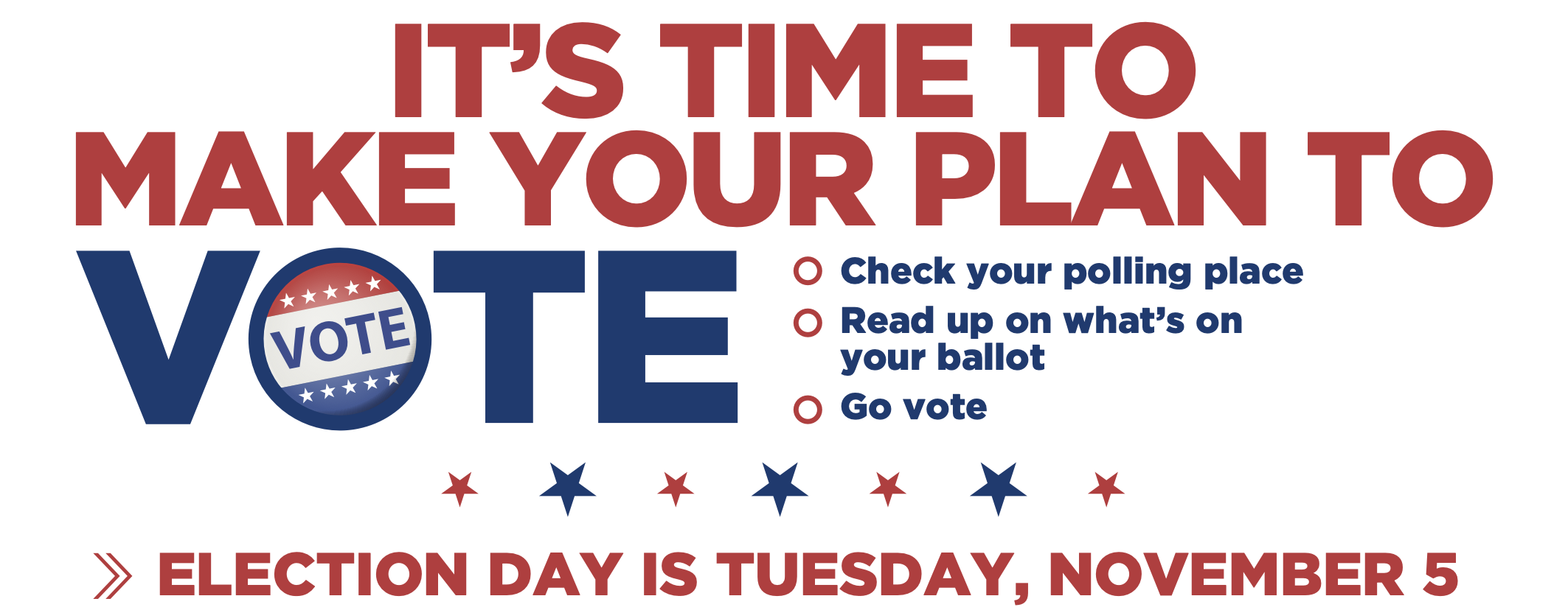 make your plan to vote