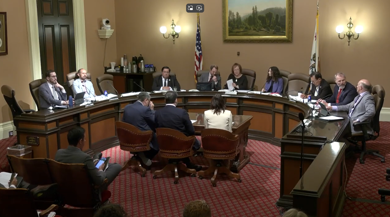 UnidosUS California state director Esmeralda López testifies before California State Assembly